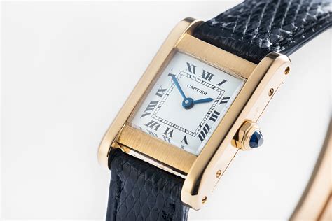 cartier gold tank watch vintage.